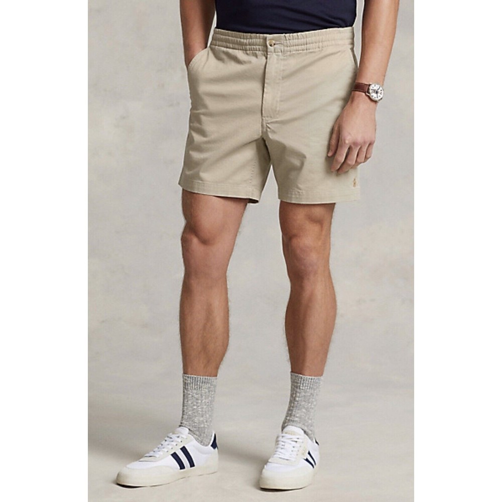 Polo Ralph Lauren Men's Classic Stretch Shorts Tan Pony XXL 38-40
